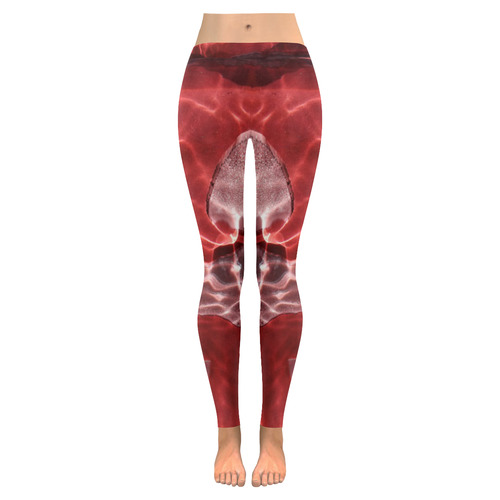 Red River 2 Women's Low Rise Leggings (Invisible Stitch) (Model L05)