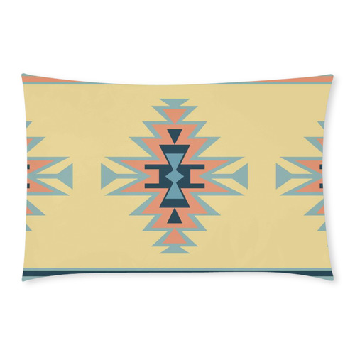 Native American Cross Pattern 3-Piece Bedding Set