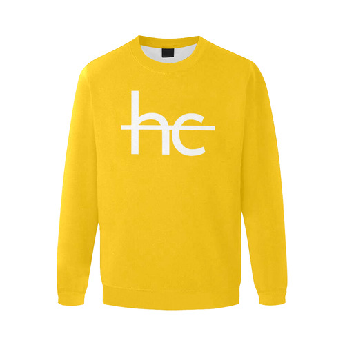 HC Men's Oversized Fleece Crew Sweatshirt (Model H18)