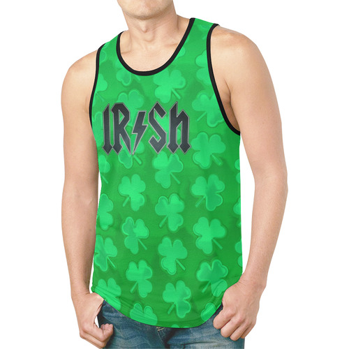 St. Paddy's Irish Rockstar New All Over Print Tank Top for Men (Model T46)