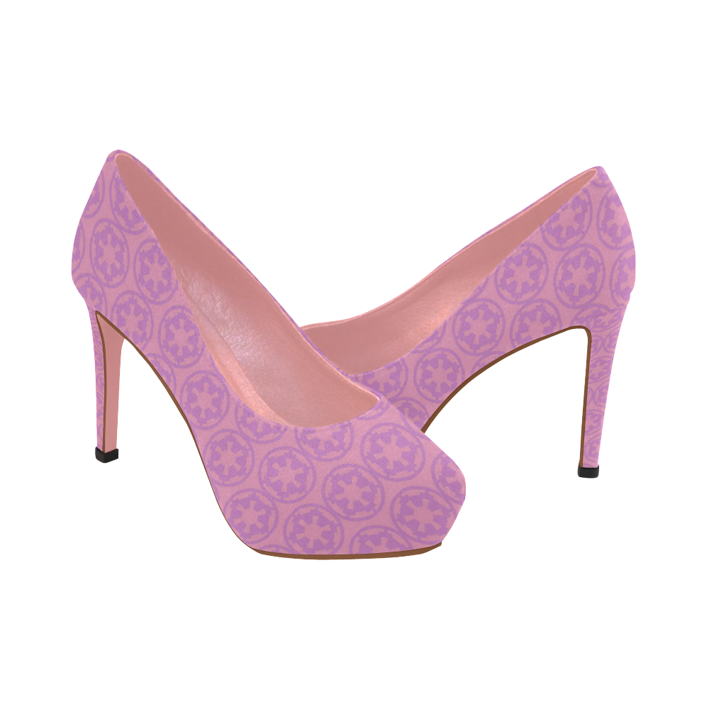 pastel purple heels