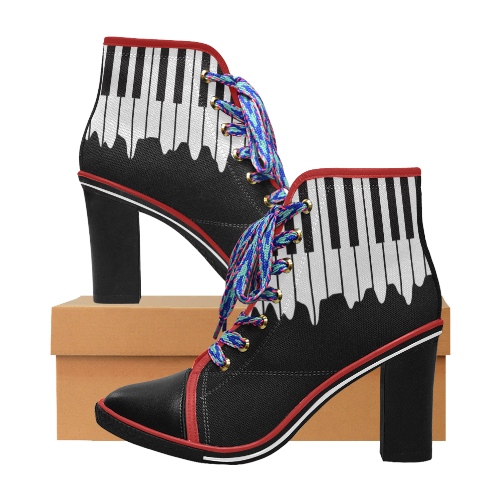 women's lace up booties with heel