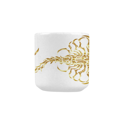 Golden Scorpion Heart-shaped Mug(10.3OZ)