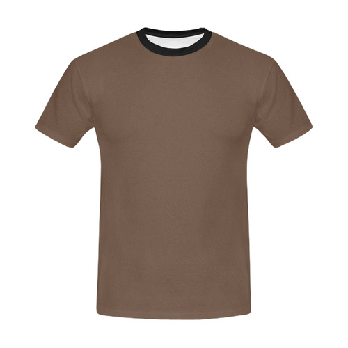 CARAMEL All Over Print T-Shirt for Men/Large Size (USA Size) Model T40)