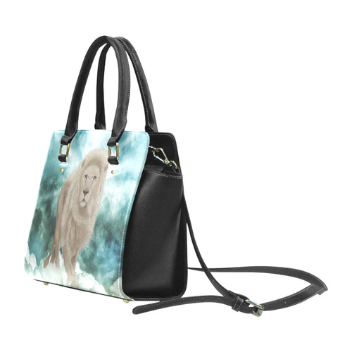 The white lion in the universe Classic Shoulder Handbag (Model 1653)