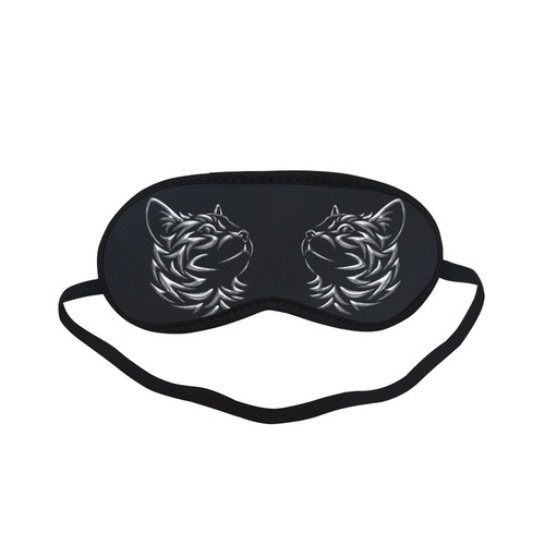 Silver Cat 2 Sleeping Mask