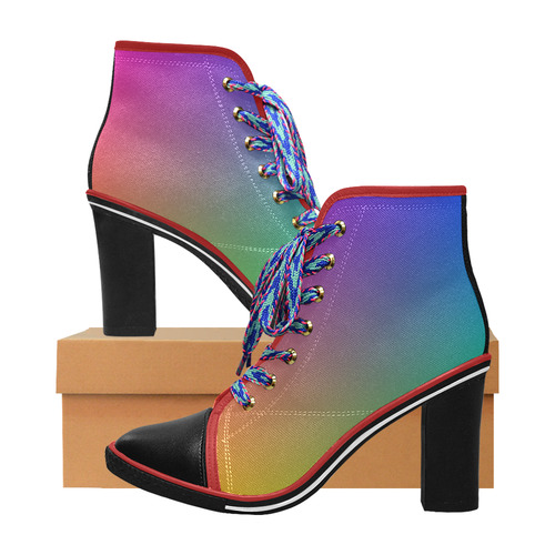rainbow booties