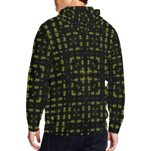 Darkstar Zombie Apocalypse All Over Print Full Zip Hoodie for Men (Model H14)