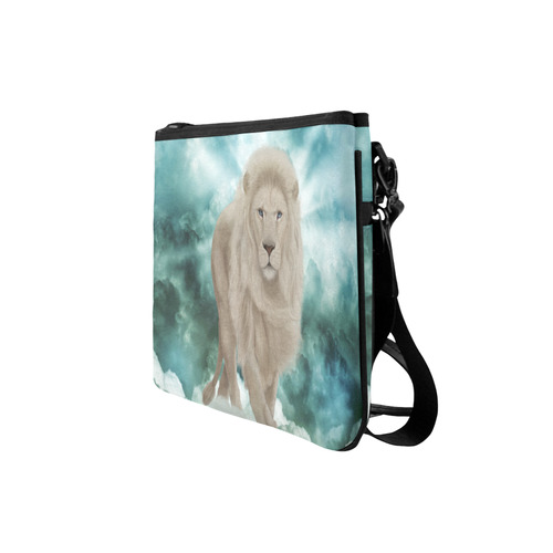 The white lion in the universe Slim Clutch Bag (Model 1668)