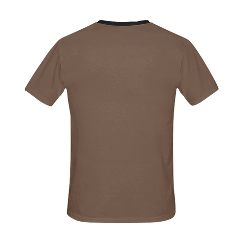 CARAMEL All Over Print T-Shirt for Men/Large Size (USA Size) Model T40)