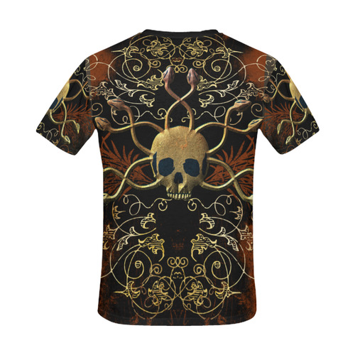 Amazing skull All Over Print T-Shirt for Men/Large Size (USA Size) Model T40)
