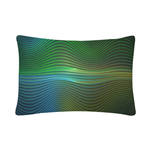 Squiggles Custom Pillow Case 20"x 30" (One Side) (Set of 2)