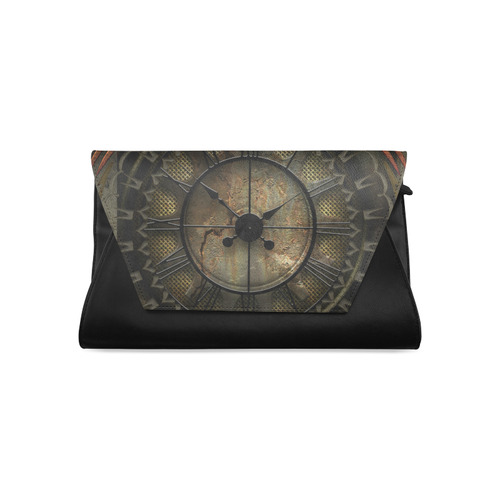 Steampunk, clockswork Clutch Bag (Model 1630)