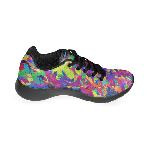 Rainbow Smash Women's Running Shoes/Large Size (Model 020)