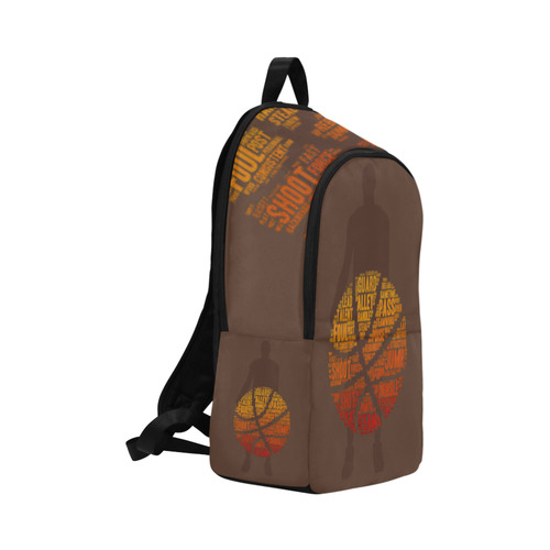 Backpack Basketball Fabric Backpack for Adult (Model 1659)