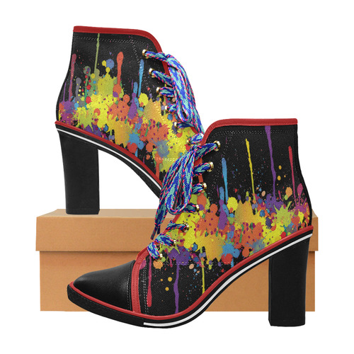 CRAZY multicolored double running SPLASHES