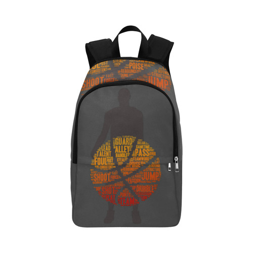 Backpack Basketball Fabric Backpack for Adult (Model 1659)