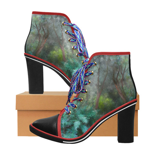 Bush, original watercolor painting, , landscape