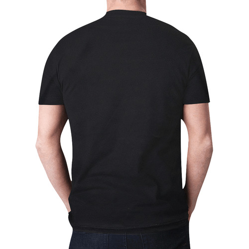Brazil Men's Classic Flag Tee 2.0 (Black) New All Over Print T-shirt for Men (Model T45)