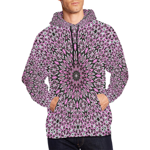 Oriental Kaleido 11 by JamColors All Over Print Hoodie for Men/Large Size (USA Size) (Model H13)