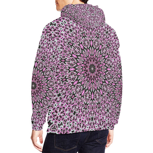 Oriental Kaleido 11 by JamColors All Over Print Hoodie for Men/Large Size (USA Size) (Model H13)