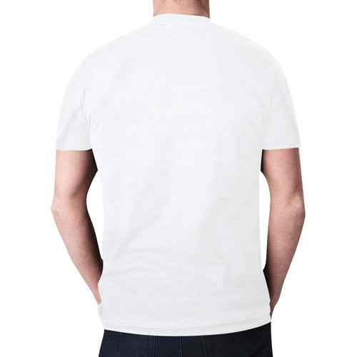 Brazil Men's Classic Flag Tee 2.0 (White) New All Over Print T-shirt for Men (Model T45)