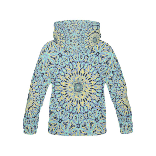 Oriental Kaleido 10 by JamColors All Over Print Hoodie for Men/Large Size (USA Size) (Model H13)