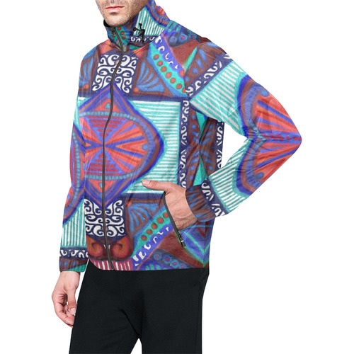 on y va Unisex All Over Print Windbreaker (Model H23)