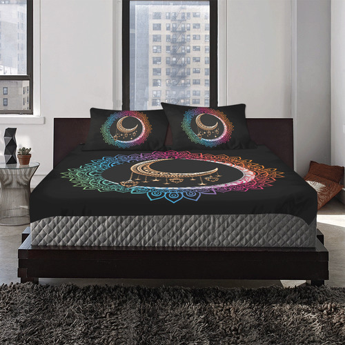 Arabian Night Mandala 3-Piece Bedding Set