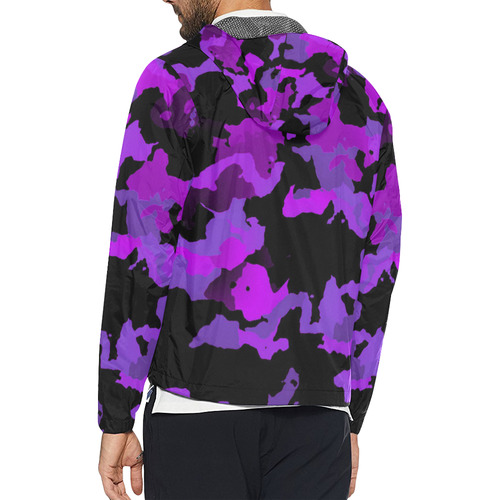 new modern camouflage A by JamColors Unisex All Over Print Windbreaker (Model H23)