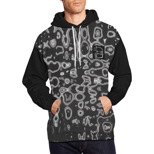 CAMALEON-LOGO-2018 All Over Print Hoodie for Men/Large Size (USA Size) (Model H13)