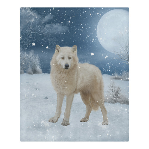 Awesome arctic wolf 3-Piece Bedding Set