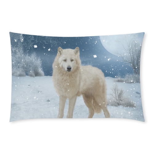 Awesome arctic wolf 3-Piece Bedding Set