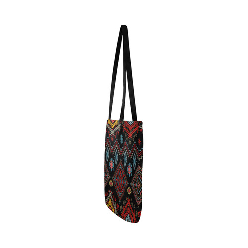 Ethnic Boho Pattern Reusable Shopping Bag Model 1660 (Two sides)