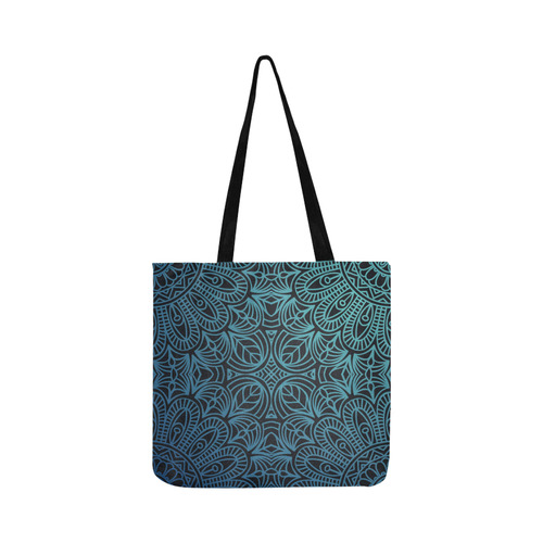 Colorful Indian Ornamental Mandala Reusable Shopping Bag Model 1660 (Two sides)