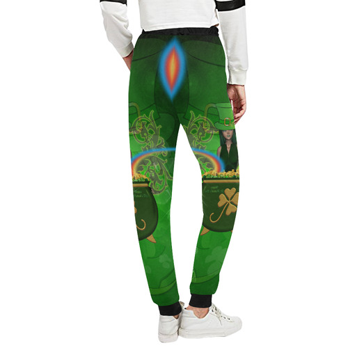 Happy St. Patrick's day Unisex All Over Print Sweatpants (Model L11)