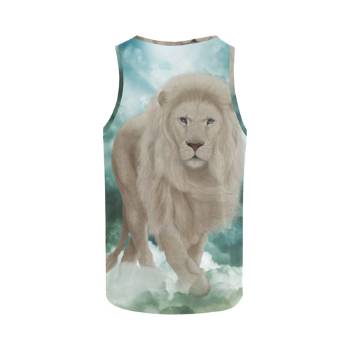 The white lion in the universe All Over Print Tank Top for Women (Model T43)