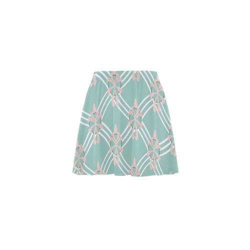 Beach Shell Mini Mini Skating Skirt (Model D36)