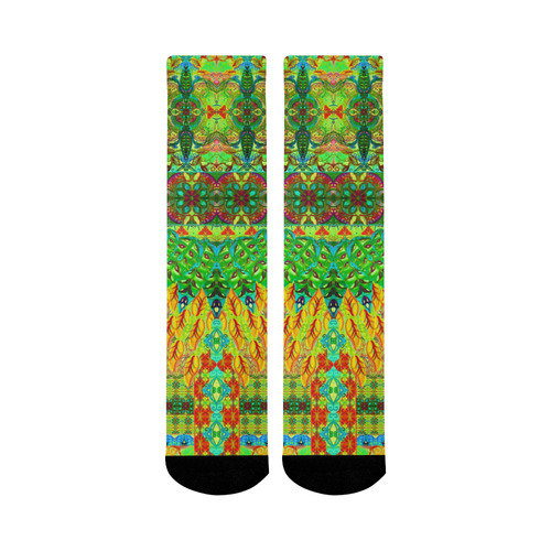 peru 5 Mid-Calf Socks (Black Sole)