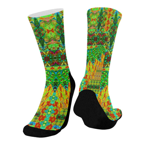 peru 5 Mid-Calf Socks (Black Sole)