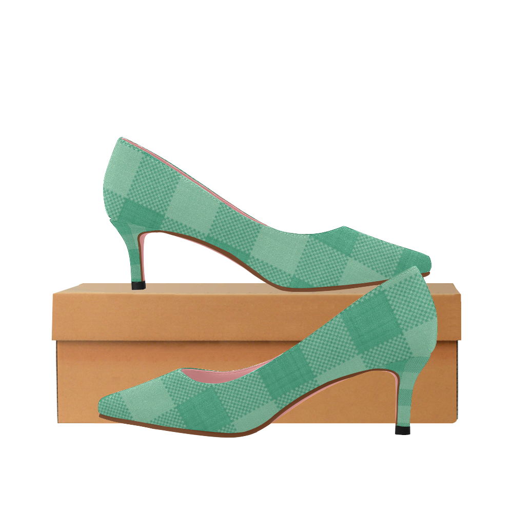 mint green heel