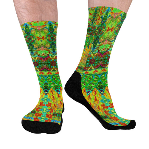 peru 5 Mid-Calf Socks (Black Sole)