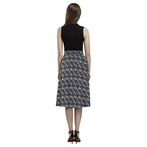 Grey Skies Skirt Aoede Crepe Skirt (Model D16)