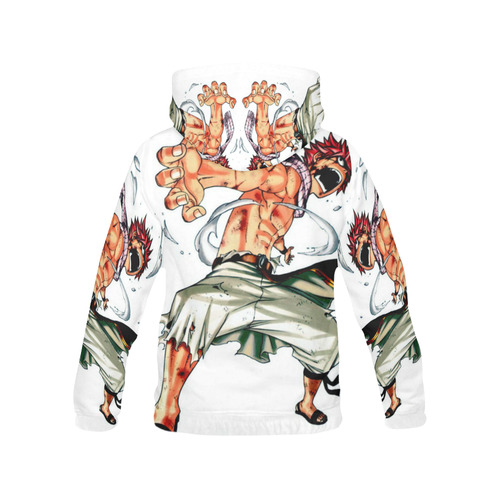 Manga Ninja Warrior All Over Print Hoodie for Men/Large Size (USA Size) (Model H13)