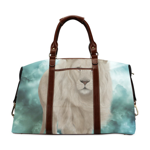 The white lion in the universe Classic Travel Bag (Model 1643) Remake