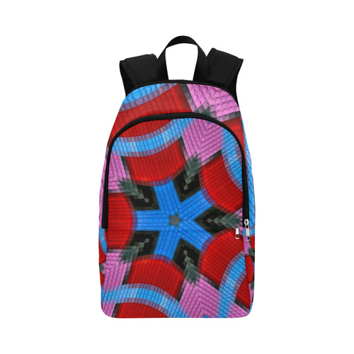 8-Bit Luciferian Fabric Backpack for Adult (Model 1659)