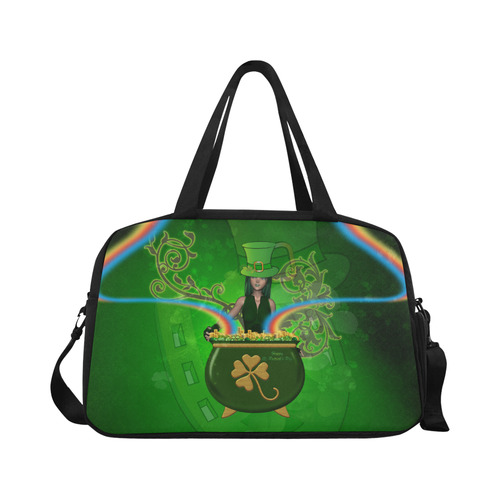 Happy St. Patrick's day Fitness Handbag (Model 1671)