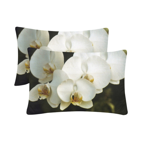 Orchids Custom Pillow Case 20"x 30" (One Side) (Set of 2)