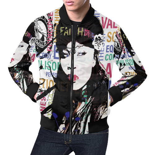 Empowered Faith Jacket All Over Print Bomber Jacket for Men (Model H19)