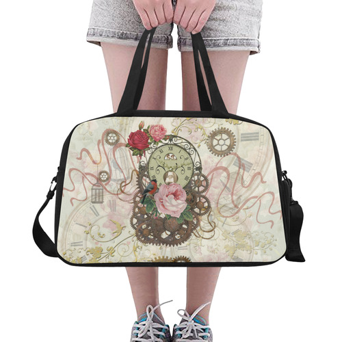 Romantic Steampunk Fitness Handbag (Model 1671)